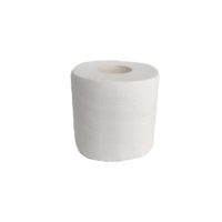 Papier toilette en rouleau en vrac, imprimé personnalisé, 3 plis, naturel, importé, 100% pâte de bois vierge, doux et lisse, vente en gros