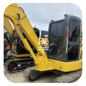 Mini-excavatrice d'occasion du Japon, mini-excavatrice sur chenilles Komatsu PC55MR, mini-excavatrice d'occasion d'origine PC55MR PC50MR PC40MR PC35MR PC20MR - Product Image 1