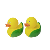 Jouets de bain pour bébé en caoutchouc personnalisés uniques, motifs de canards en caoutchouc, plaisir dans la baignoire pour les enfants et les tout-petits