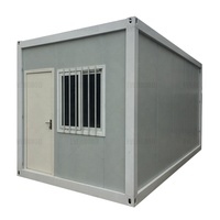 Maisons conteneurs modulaires préfabriquées à structure légère en acier, à installation rapide, de 20 et 40 pieds, mobiles, au design moderne et à faible coût