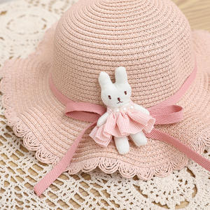 Set Estivo Casual Genitore-Figlio: Cappello da Sole in Paglia di Rafia Traspirante e Borsa per Neonati e Bambini, Protezione Solare Unisex - Product Image 4