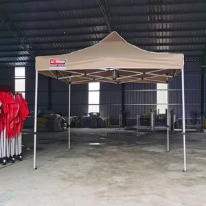 थोक खाकी तम्बू आउटडोर विक्रेता बिक्री gazebo निविड़ अंधकार किरण प्रवेश न करने योग्य पॉप अप carpa 3x3 तह तम्बू