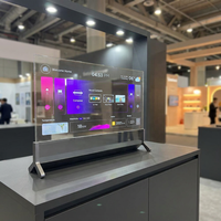 Écran OLED transparent intelligent de 30/55/75 pouces