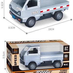 Camión Eléctrico de Plástico a Escala 1:16, Modelo Realista de Camión de Panadería con Función de Pulverización, Camión de Carga Simulado de 4 Canales - Product Image 6