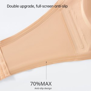 Soutien-gorge sans bretelles grande taille pour <span class=keywords><strong>femme</strong></span>, antidérapant, confortable, sans couture, pour poitrines généreuses, et brassière tube petite taille pour fêtes et mariages - Product Image 5