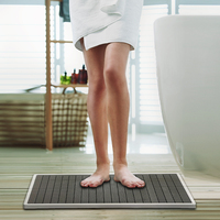 Plateforme antidérapante en bois pour bain de glace, bassin de trempage froid, baignoire à glace, plateforme de drainage pour spa