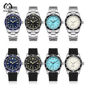 Personnalisé Silicone 22mm Bande Marque Privée Cool Bleu Saphir Homme Métal Sport En Plein Air Étanche De Luxe Montres De Luxe <span class=keywords><strong>Montre</strong></span> Hommes - Product Image 6