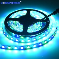 72 LEDS/m SK6812 5050 RGBW Ra90 Numérique 4 EN 1 Bande 5V 12mmPCB Couleur Bande Adressable RGBW Led Bande Fabricant