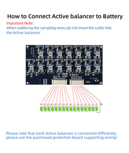 XJ 액티브 밸런싱 4S 5S 8S 16S 24S 2A 유도 이퀄라이저 보드 액티브 밸런서 LFP <span class=keywords><strong>LifePO4</strong></span> Lipo NMC 리튬 이온 리튬 배터리 - Product Image 5