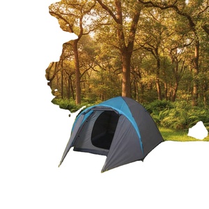 Carpa de Playa Plegable, Impermeable y Transpirable, de una Sola Capa, para Verano, Senderismo, Actividades Familiares al Aire Libre, Camuflaje 190T Plateado - Product Image 4