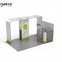 Système mural modulaire portable TIANYU Premium : Profil architectural innovant pour une présentation durable