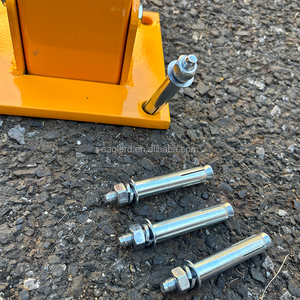 <strong>Folding</strong> Down <strong>Parking</strong> Lock Barrier <strong>Bollard</strong> With Lock and Bolts - Product Image 4