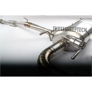 Tubos de Escape Catback de Último Diseño para <span class=keywords><strong>Subaru</strong></span> <span class=keywords><strong>Impreza</strong></span> <span class=keywords><strong>WRX</strong></span>/STI 2.4, Sistema de Escape de Alto Rendimiento, Acero Inoxidable 304 Pulido - Product Image 4