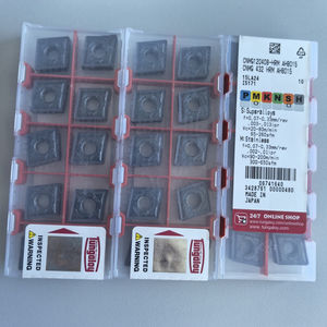 Insertos Cuadrados de Carburo de Tungsteno CNMG120408-HRM AH8015, Diámetro del Orificio de 12 mm, Espesor de la Cuchilla de 0.3 mm para Torno CNC, Personalizable OEM - Product Image 2