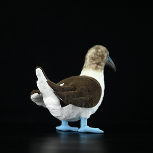 Peluche Realista de Pájaro Gaviota de Patas Azules, Juguete de Peluche Suave para Niños y Amantes de las Aves - Product Image 4