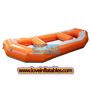 Bateau pneumatique de course rapide certifié CE pour 8 passagers, en PVC robuste, idéal pour la navigation sur lac et rivière, flottant en extérieur, en promotion - Product Image 3