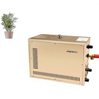 Générateur de vapeur moderne 2025 pour sauna humide avec accessoires en acrylique de haute qualité, panneau de commande informatique 3KW pour salle de sauna à vapeur humide