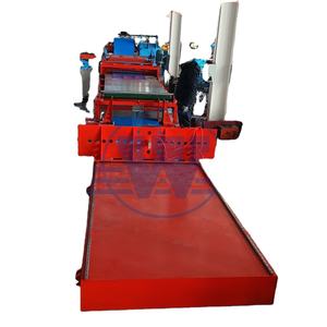 Rebobinado de láminas y cortadora Fabricación portátil Bobina Línea de corte longitudinal Máquina de acero - Product Image 1