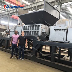 Scrap Metal Shredders Machine Aluminum Scrap And Aluminum Wheels Shredder Machine Double Shaft Shredder Scrap Metal Shredder