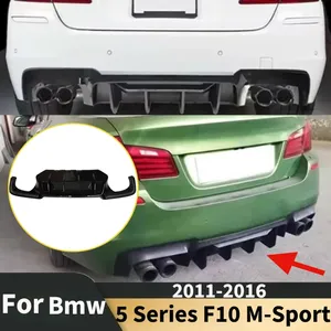Diffuseur de pare-chocs arrière StarNav pour BMW Série 5 M-Sport 2011-2016 – Kit de carrosserie de style M5, protection de spoiler, pièces de rechange - Product Image 6
