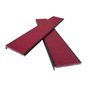 2 pollici esterno esterno antiscivolo nero per il naso delle scale Wooster in alluminio - Product Image 3