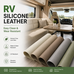 Tissu en cuir synthétique RV |   Matériaux de revêtement pour sièges et meubles intérieurs de <span class=keywords><strong>camping</strong></span>-cars - Product Image 1