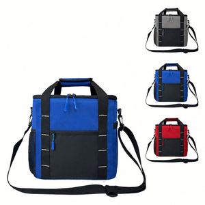 Factory Promotion Luxury Waterproof Polyester Food Thermal Bag Foldable <b>Lunch</b> Travel Picnic Cooler <b>Backpack</b> Insulated - Product Image 1