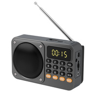 Lecteur MP3 Gurbani portable avec batterie 1200 mAh, recharge USB-C, haut-parleur Coran/Bible, nouveau modèle, petite radio d'urgence pour l'extérieur