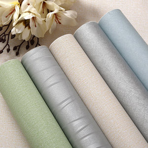 Peel And Stick Wallpaper Solid Color PVC Waterproof For Bedroom Living Room Dormitory Minimalist Design - Product Image 1