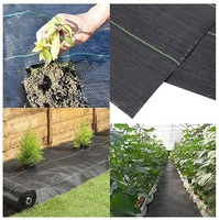 Toile anti-mauvaises herbes en PP tissé, tapis de protection pour jardin, aménagement paysager, couverture de sol, verger, serre