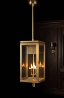 Lanterne suspendue décorative en cuivre au gaz naturel, style moderne, pour entrée de villa, cour et hôtel