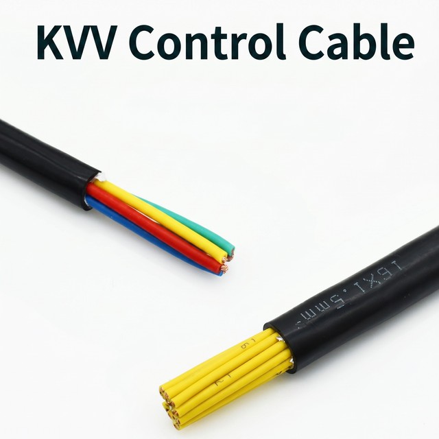 450/750V Electrical Control Cable KVV Unshielded KVVP Braided Shield Wire Multi Core Anti-EMI Cable