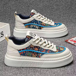 Nouveaux hommes printemps 2025 respirant sportif décontracté mode tendance maille sans lacet grande taille chaussures de marche - Product Image 2