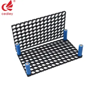 Держатель для литиевых аккумуляторов Cedley Custom для электровелосипедов, универсальный, для типов 18650, черный, вертикальный, ABS+PC, 20.2/19мм, 8P14S, опционально, с возможностью индивидуальной настройки - Product Image 4