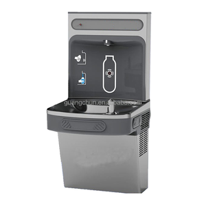 कारखाने की आपूर्ति सेंसर सक्रियण पेयजल कूलर पोउ डिस्पेंसर दीवार पर स्थापित बोतल भरने स्टेशन कोल्ड पीने का फव्वारा - Product Image 1
