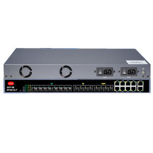 Módulos de potencia dual intercambiables <span class=keywords><strong>en</strong></span> caliente de caja estándar de 1U de 19 pulgadas disponibles <span class=keywords><strong>en</strong></span> capa de terminal de línea óptica de CC/CA 3 Equipo OLT EPON de 8 puertos - Product Image 3