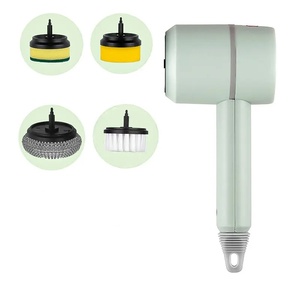 Wireless Cleaning <b>Brush</b> Portable Automatic <b>Brush</b> USB Rechargeable Professional Kitchen Bathtub Tile <b>Brushes</b> - Product Image 5