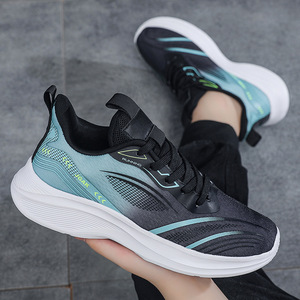 <b>Men</b> Running <b>Shoes</b> Mesh Upper Rubber Outsole EVA Midsole <b>Lightweight</b> Breathable Spring Season Size 15 - Product Image 3