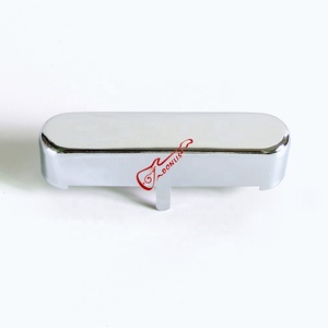 Donlis PC13 Copertura Personalizzata per Pickup di Chitarra TL in Nichel Argento Cromato per Posizione al Manico da Fornitore di Componenti Metallici - Product Image 2