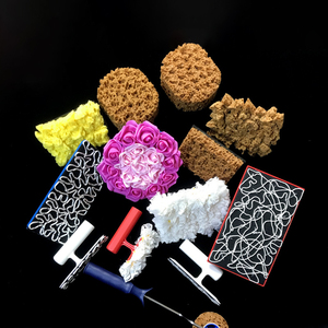 Mô Hình Nghệ Thuật Miếng Bọt Biển Con Lăn Khuôn Mẫu Sơn Con Lăn Trang Trí Cổ Điển Gạch Dập Nổi Rose Mô Hình Tường Sơn Bàn Chải Dụng Cụ Tay - Product Image 6