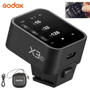 Déclencheur Flash Sans Fil <span class=keywords><strong>Godox</strong></span> X3 Xnano 2.4G TTL HSS avec Écran Tactile pour <span class=keywords><strong>Godox</strong></span> <span class=keywords><strong>V1</strong></span> AD200 AD600 Series Sony <span class=keywords><strong>Canon</strong></span> Nikon - Product Image 1
