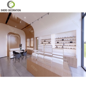 Vitrine d'exposition optique commerciale multi-niveaux pour lunettes et lunettes de soleil, présentoir optique personnalisé - Product Image 3
