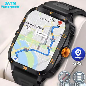 Reloj inteligente resistente KT71 de 0.96 pulgadas con pantalla cuadrada TFT, reloj inteligente deportivo a prueba de agua con llamadas y seguimiento de actividad física para Android iOS - Product Image 5