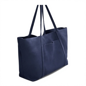 BS INTERNATIONAL Bolso de Mano de Cuero Genuino 100% Original de Color Negro, Impermeable, de Gran Capacidad, para Mujer, de Primera Calidad, Regalos - Product Image 2