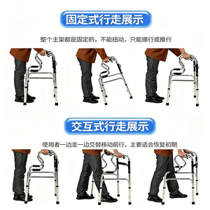 Xinyi Walker For Seniors <b>Rollator</b> With Seat Mobility Aid Walking Support Equipment - Product Image 3