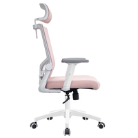 Chaise de bureau ergonomique pivotante réglable en maille de haute qualité au design moderne européen, en promotion pour le mobilier de bureau