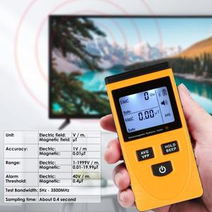 Hot Sale Multifield LCD Dosimeter Electromagnetic Radiation High Sensitivity Easy Carry Digital EMF Tester <b>Computer</b> <b>Fan</b> Printer - Product Image 3