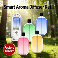 Diffuseur d'arômes intelligent, vaporisateur automatique d'huiles essentielles avec minuterie, diffuseur de parfum pour la maison rechargeable par USB