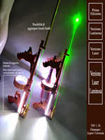 Dispensador de Vino Láser con Iluminación LED, Recargable 5V, Pulverizador de Bebidas, Material ABS, para Discotecas, Bares, KTV, Fiestas
