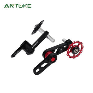 Guía de cadena para bicicleta plegable Litpro, soporte de cadena ajustable de 7 velocidades de aleación de aluminio negro y rojo para cadena de transmisión - Product Image 4